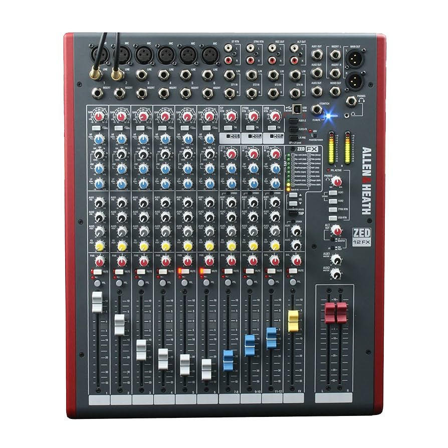 Amazon.com: Allen & Heath ZED12FX - Multipurpose Mixer with